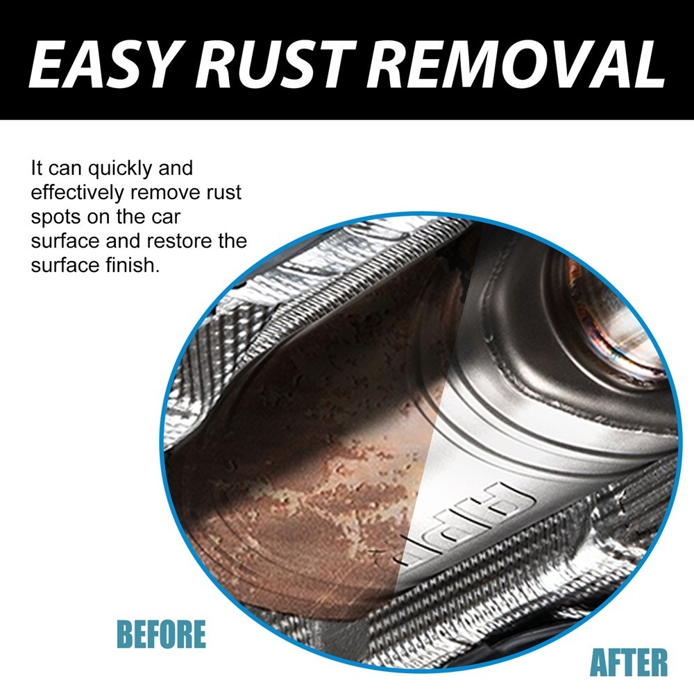 Multi-Purpose Car Rust Removal Spray Rust Remover Rust Inhibitor Derusting Spray