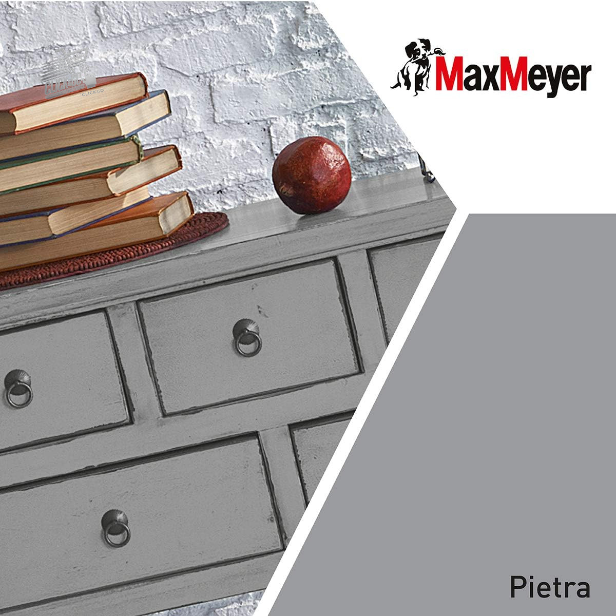 Stone Grey Satin Polyurethane Water Enamel 0.75L