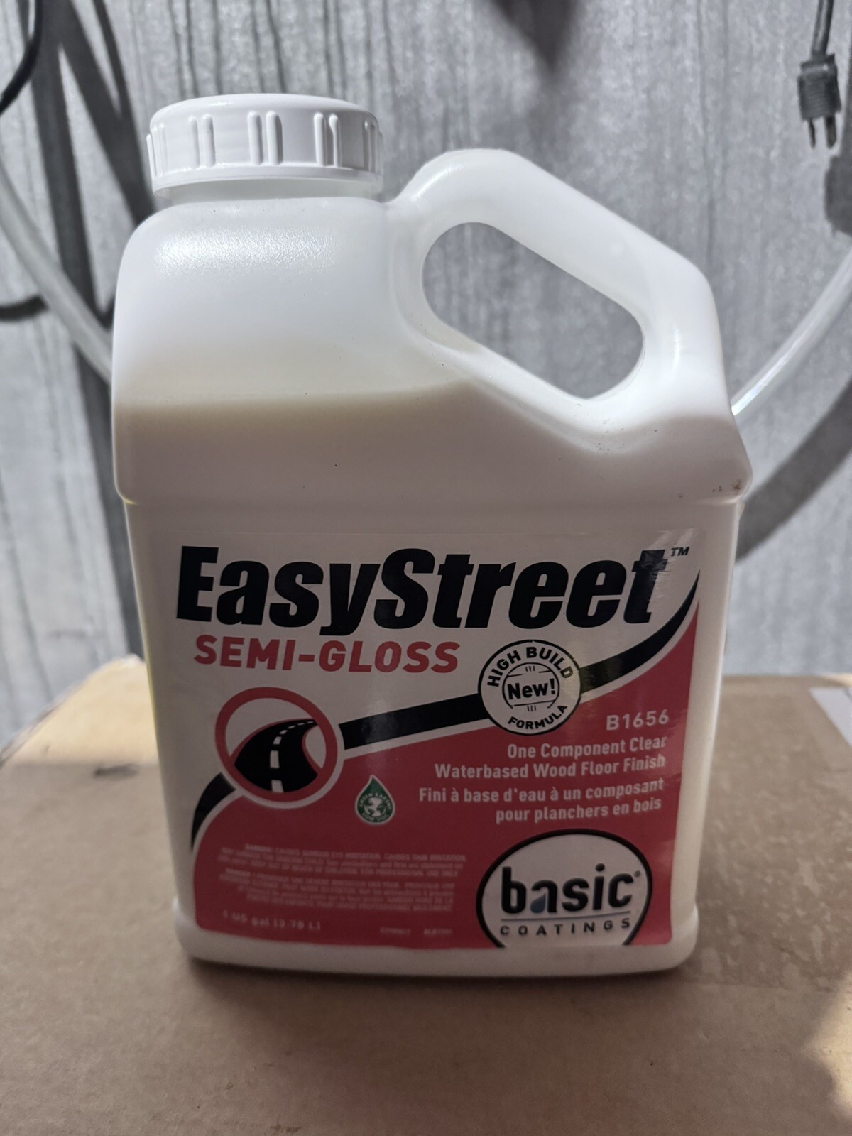 Basic Coatings EASYSTREET, 1 Component Waterbased Wood Floor Finish SEMI GLOSS