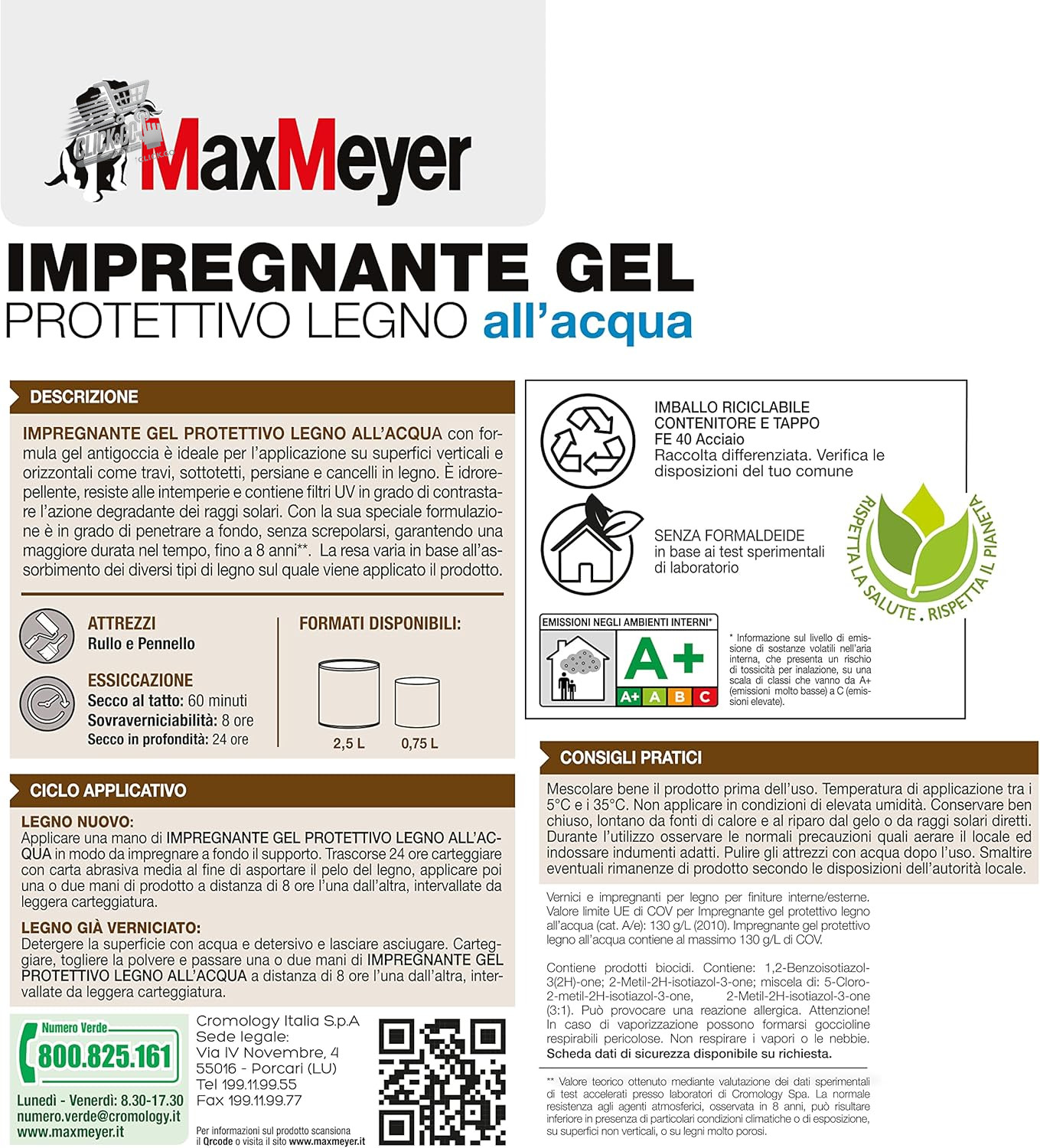 MEDIUM WALNUT WATER GEL IMPREGNATOR 2.5L WOOD EXTERIOR METHANE PROTECTIVE PAINT