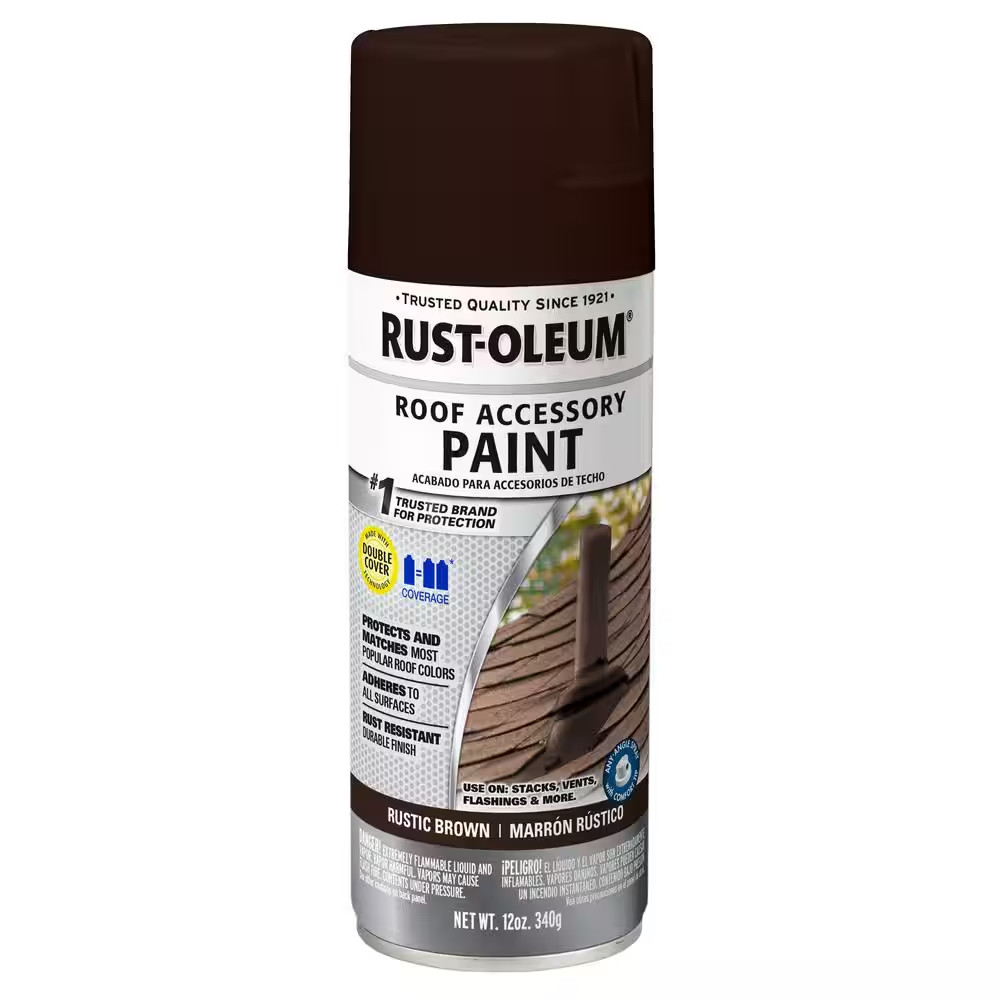12 Oz. Rustic Slate Roof Accessory Spray Paint (6-Pack)