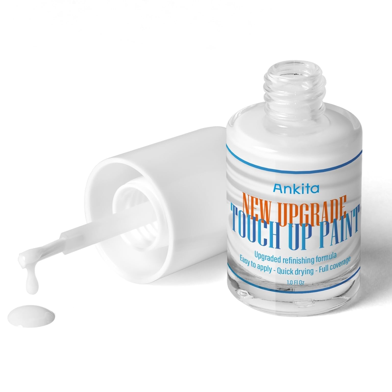 High-Gloss Porcelain Repair Kit – Touch Up Paint for Sinks, Tubs, Chips & Cracks
