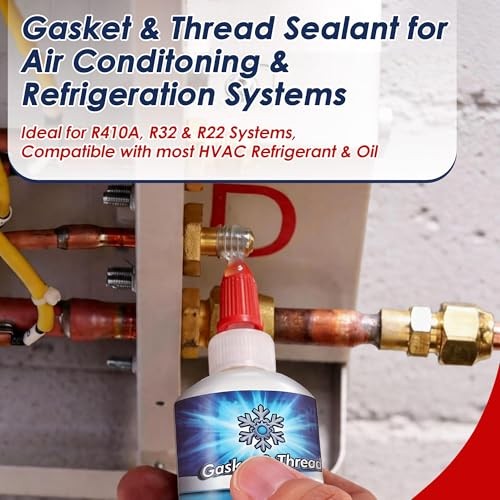 30ml Non-Hardening HVAC Gasket & Thread Sealant – 1 Pack