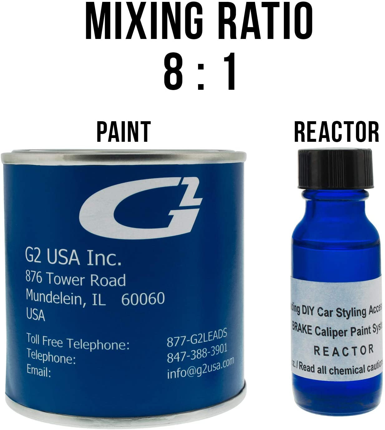 G2 High Temperature Brake Caliper Paint System Set, Pink