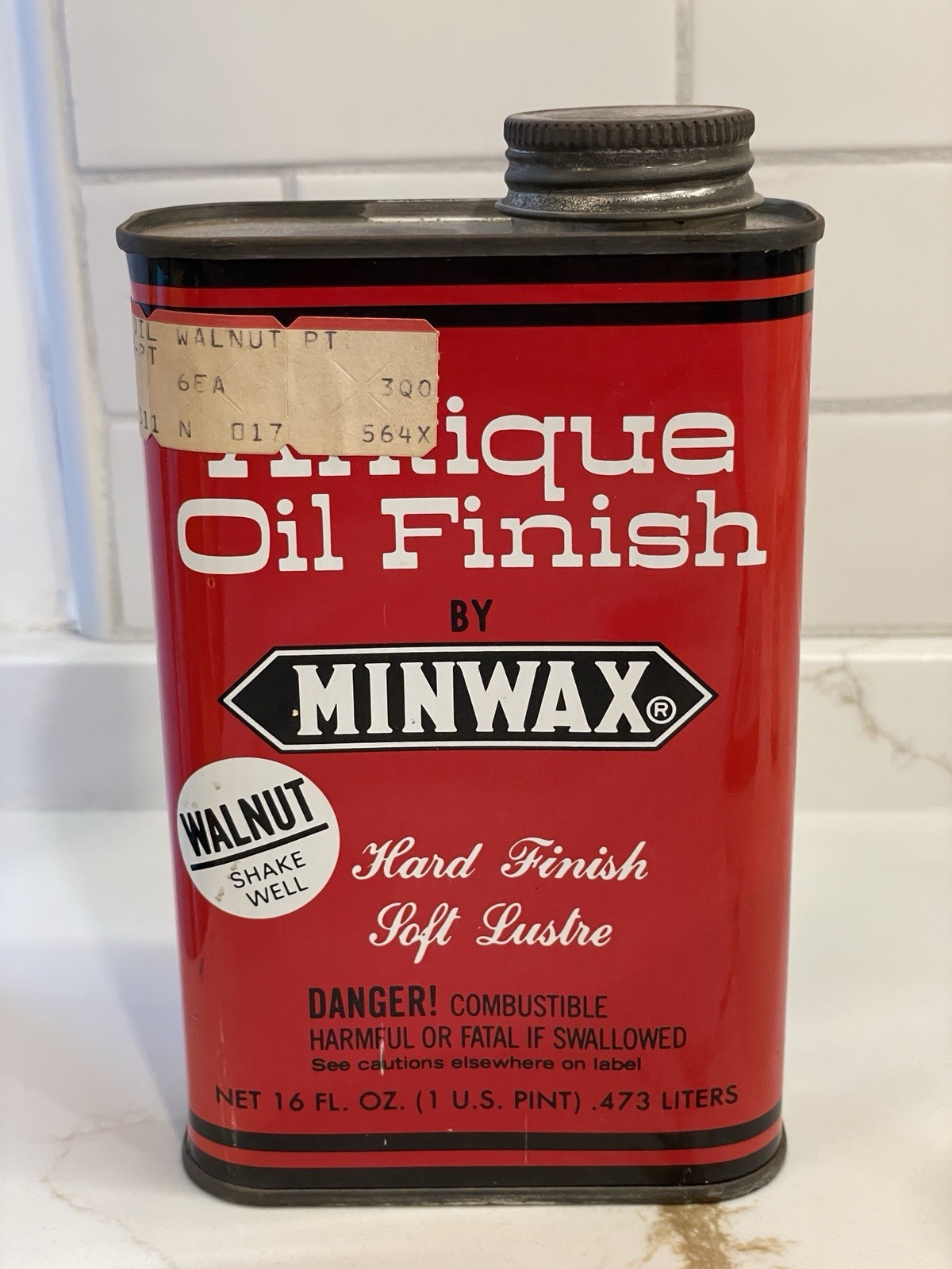Minwax Antique Oil Finish Walnut 16 fl oz/1 pint Hard Finish Soft Lustre New