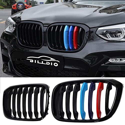 G01 G02 Color Grille，Front Kidney 2018-2021 X3 G01 X4 G02 Single Slat & M Color