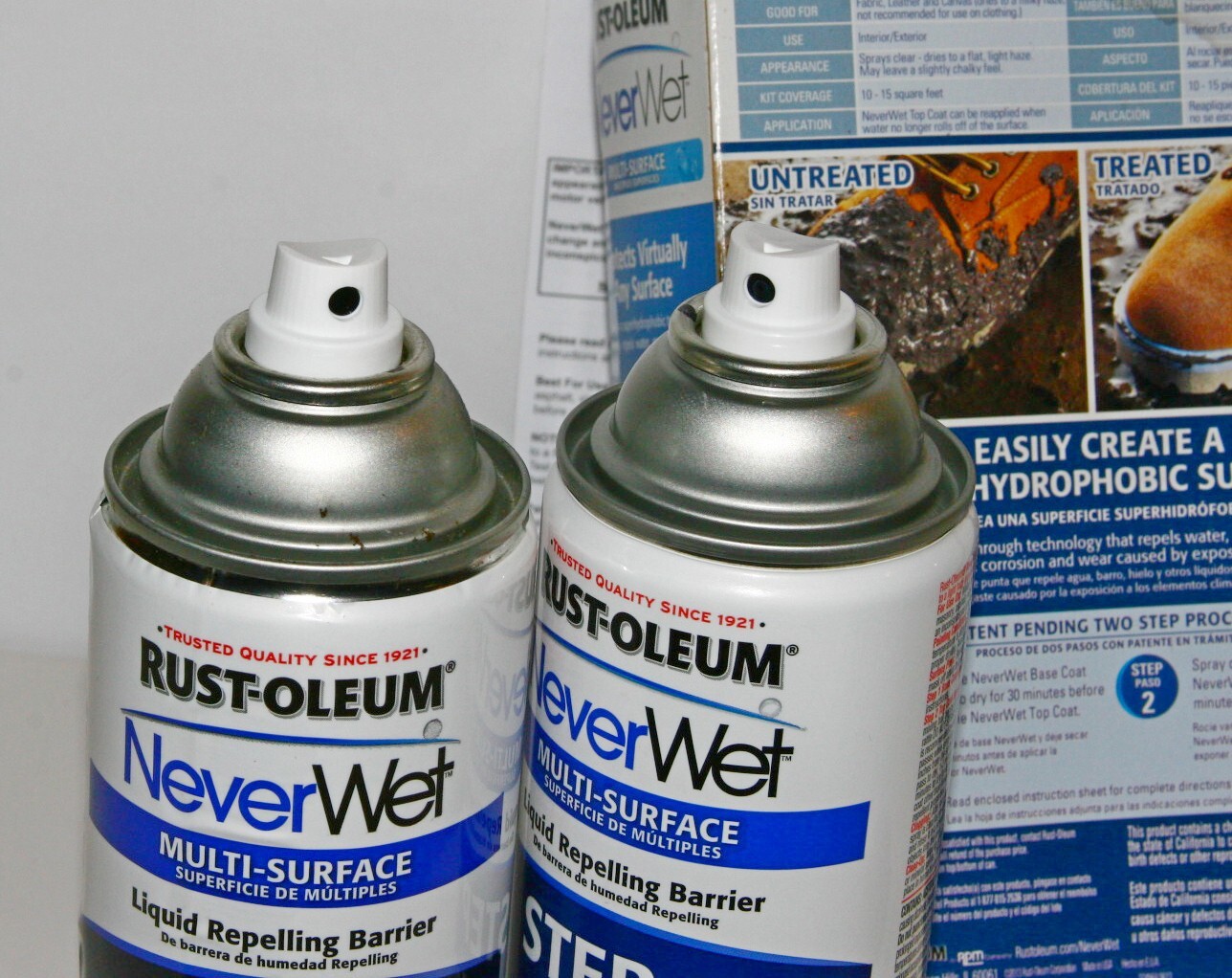 Never Wet Rust-Oleum Multi-Surface Liquid Repelling Treatment Kit Frosted Clear