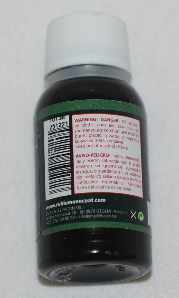 Rubio Monocoat Oil Plus 2C Comp A Black 05 20 Milliliters Unopened