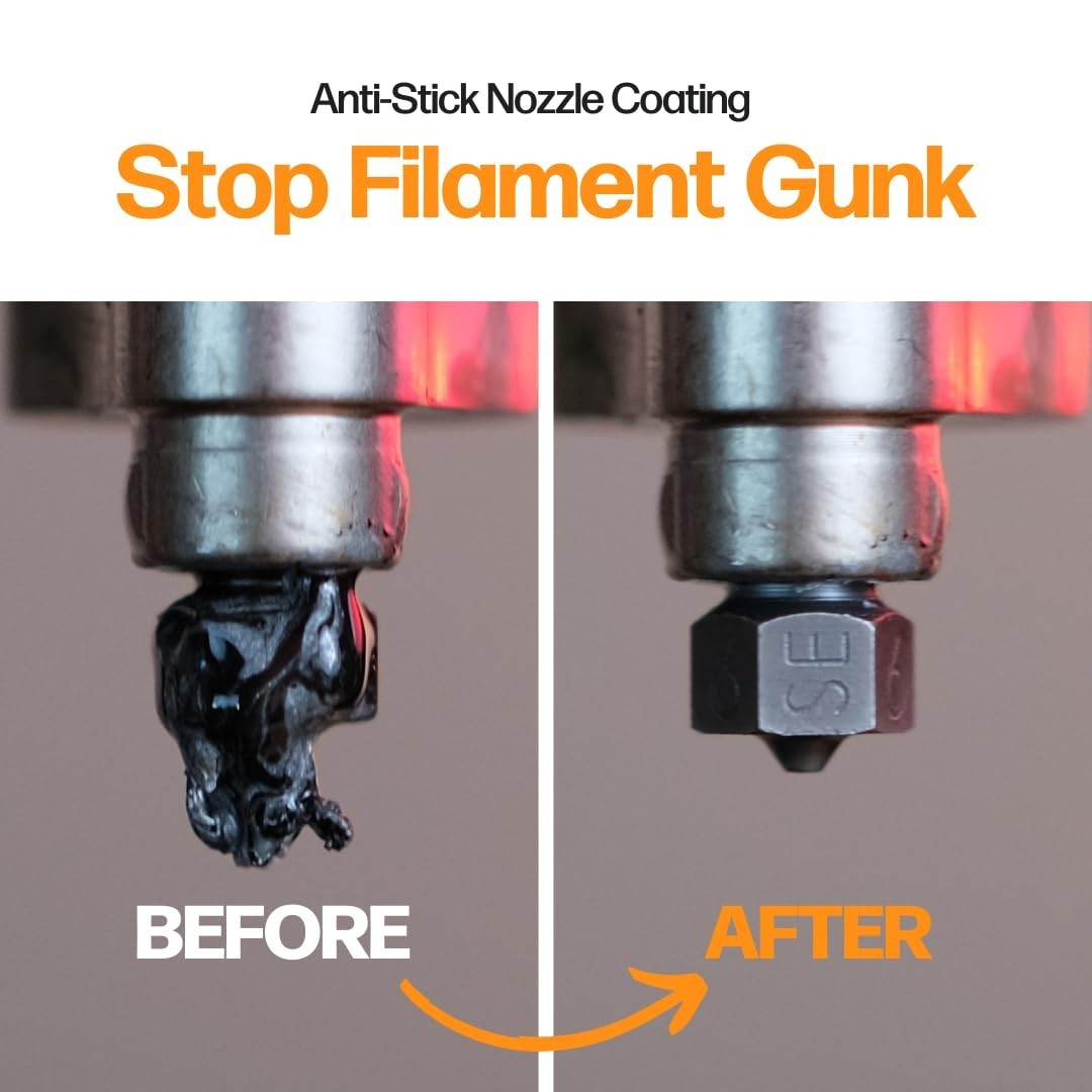 Plastic Repellent Paint for 3D Printers | Prevent Nozzle Buildup | Water-Based P