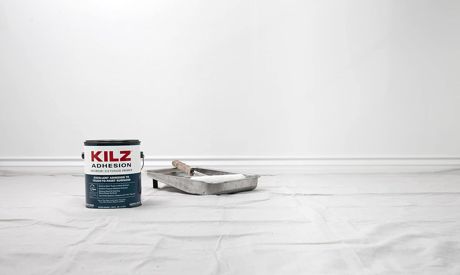 KILZ Adhesion Primer, Interior/Exterior, 1 Gallon