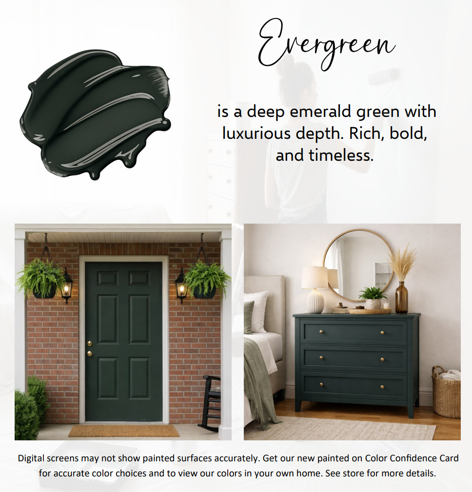 ALL-IN-ONE Paint – Evergreen, 8oz Sample
