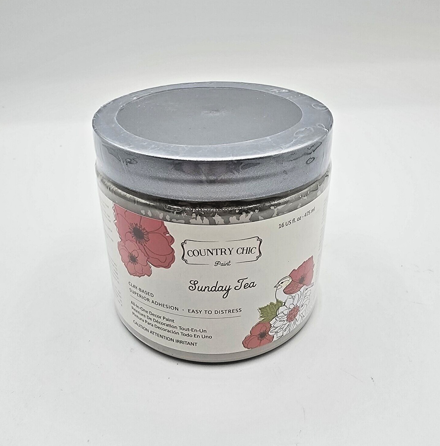 Country Chic Paint SUNDAY TEA Chalk Style All-in-One Paint for Furniture Decor
