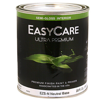 EasyCare EZSN-QT Ultra Premium Interior Paint & Primer, Neutral Base Latex