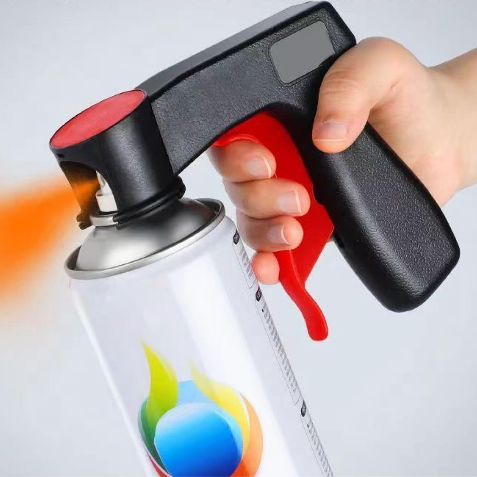 OZXNO 2 Pcs Spray Can Trigger Handle Plastic Spray Paint Can Gun Reusable Ins…