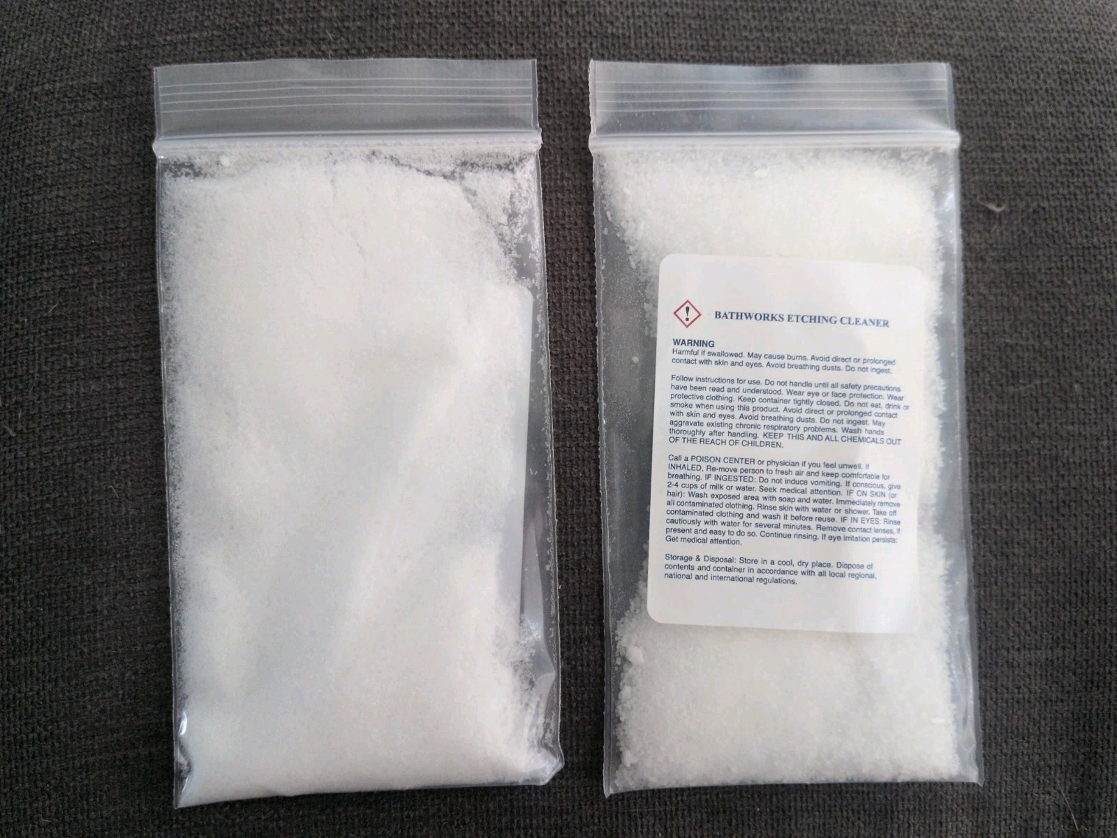 Bathworks Etching Cleaner Tub / Shower Refinishing Kit Fiberglass