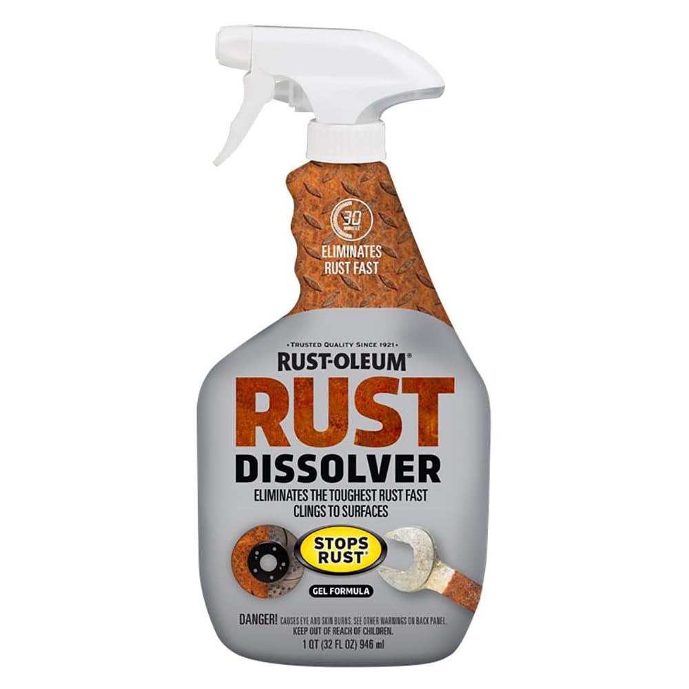 Rust Oleum Heavy Duty Corrosion Remover Trigger Spray Rust Dissolver Gel