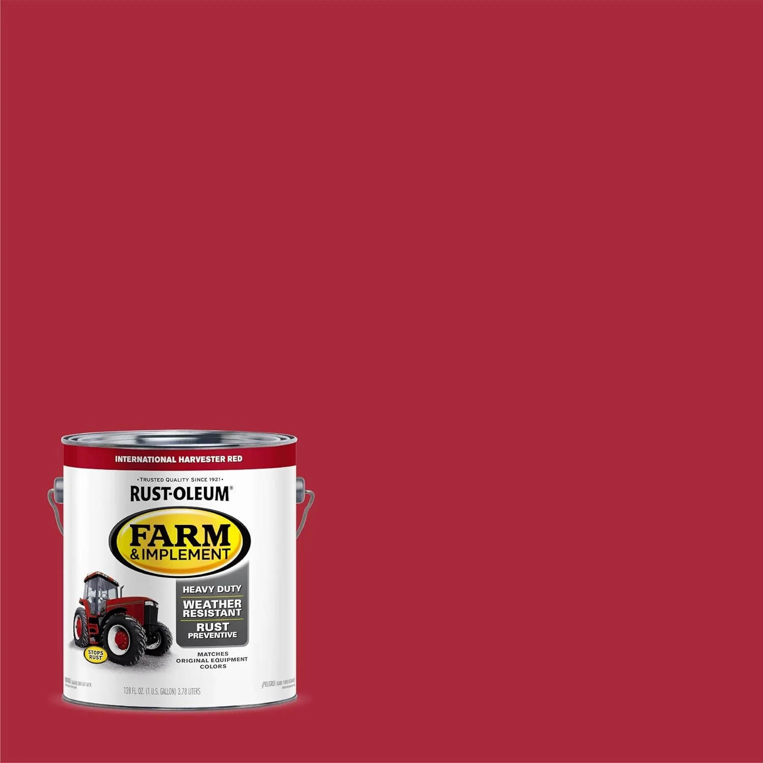 Rust-Oleum 280167 Farm & Implement Enamel Paint, Gallon, International Harvester
