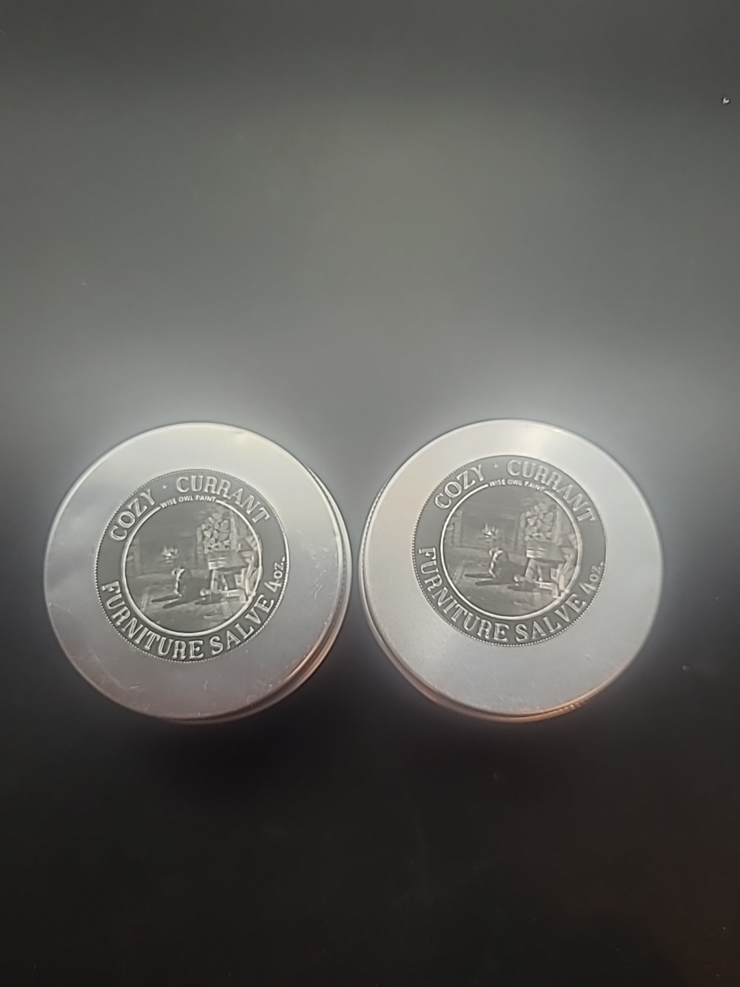 2 X Wise Owl Paint Cozy Currant Furniture Salve NEW! – 4oz. Each