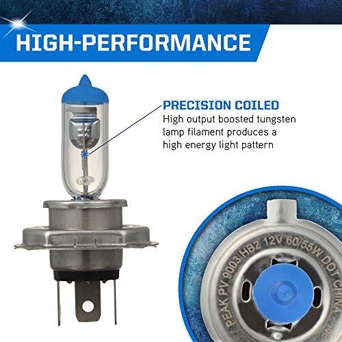 Power Vision Automotive High Performance 9003/H4/HB2 60/55W Headlights (2 Good