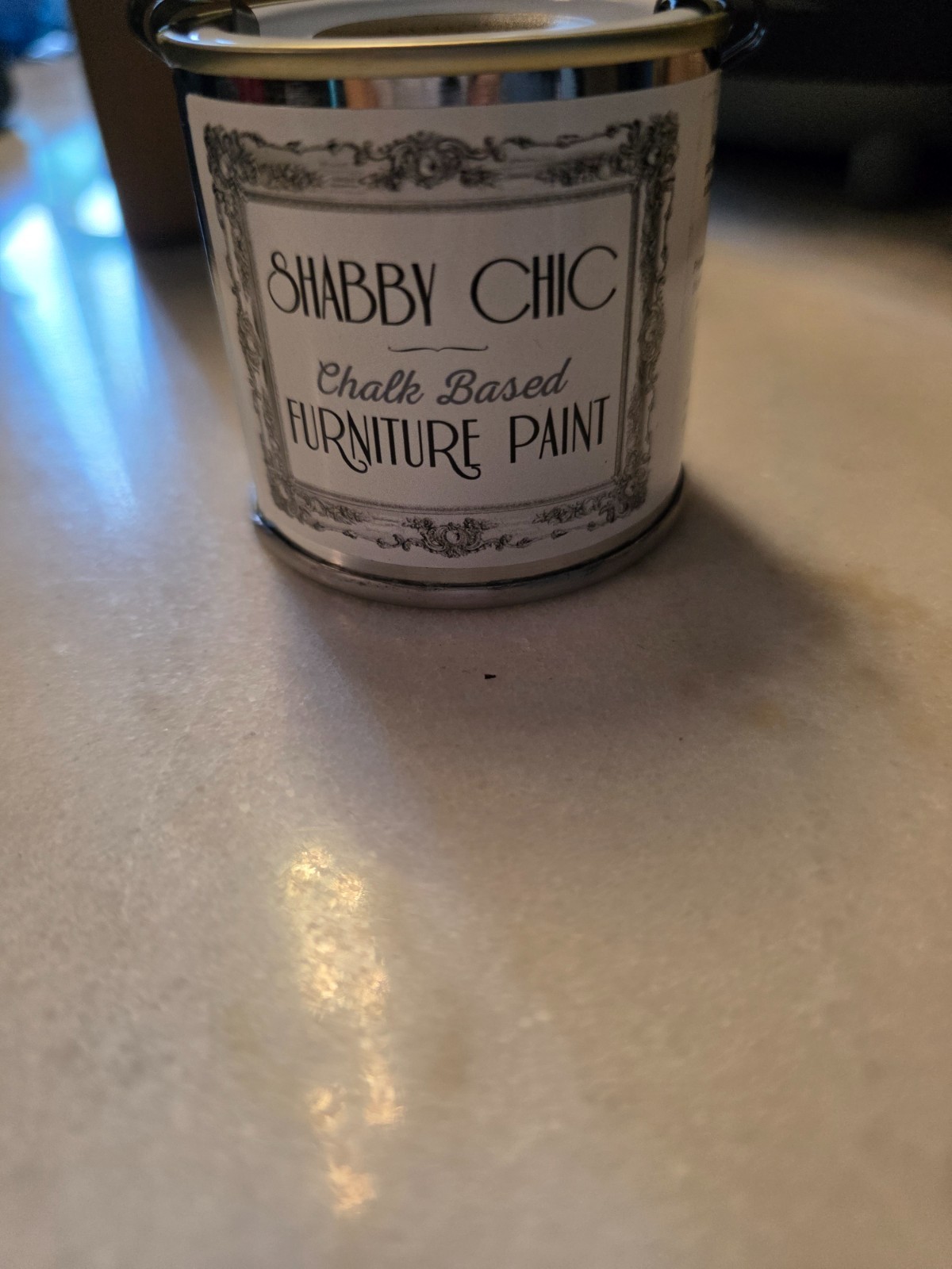 Shabby Chic Chalked Furniture Paint: Matte Finish – 100 ml – Antique Gold