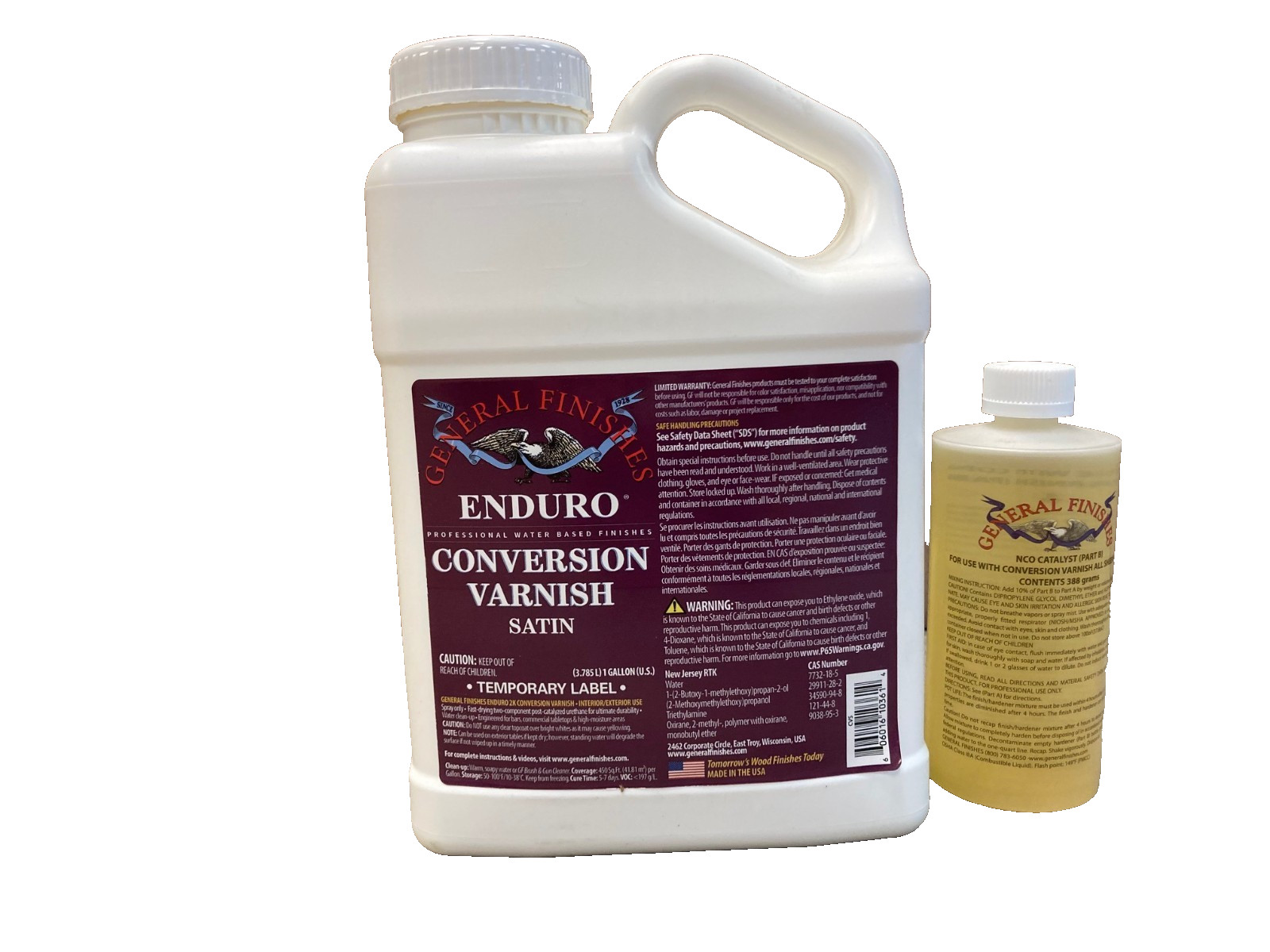 General Finishes Enduro Conversion Varnish with Catalyst