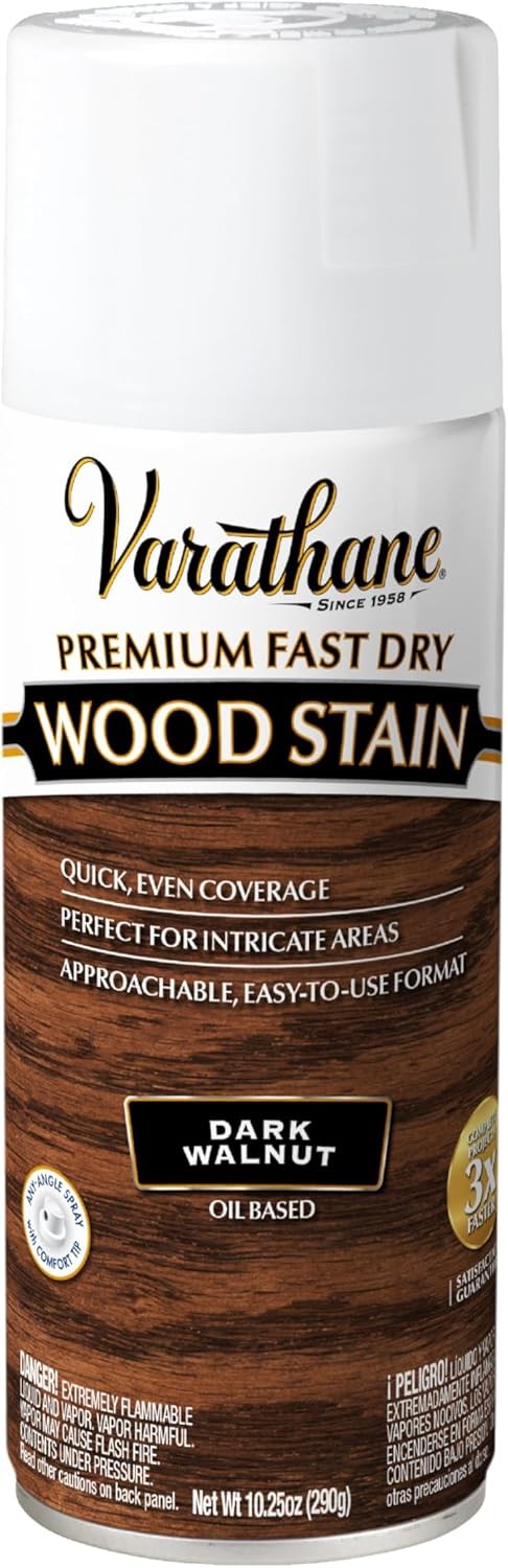 Varathane Premium Fast Dry Wood Stain Spray | 1 Hour Dry Time | 1 Coat Color | I