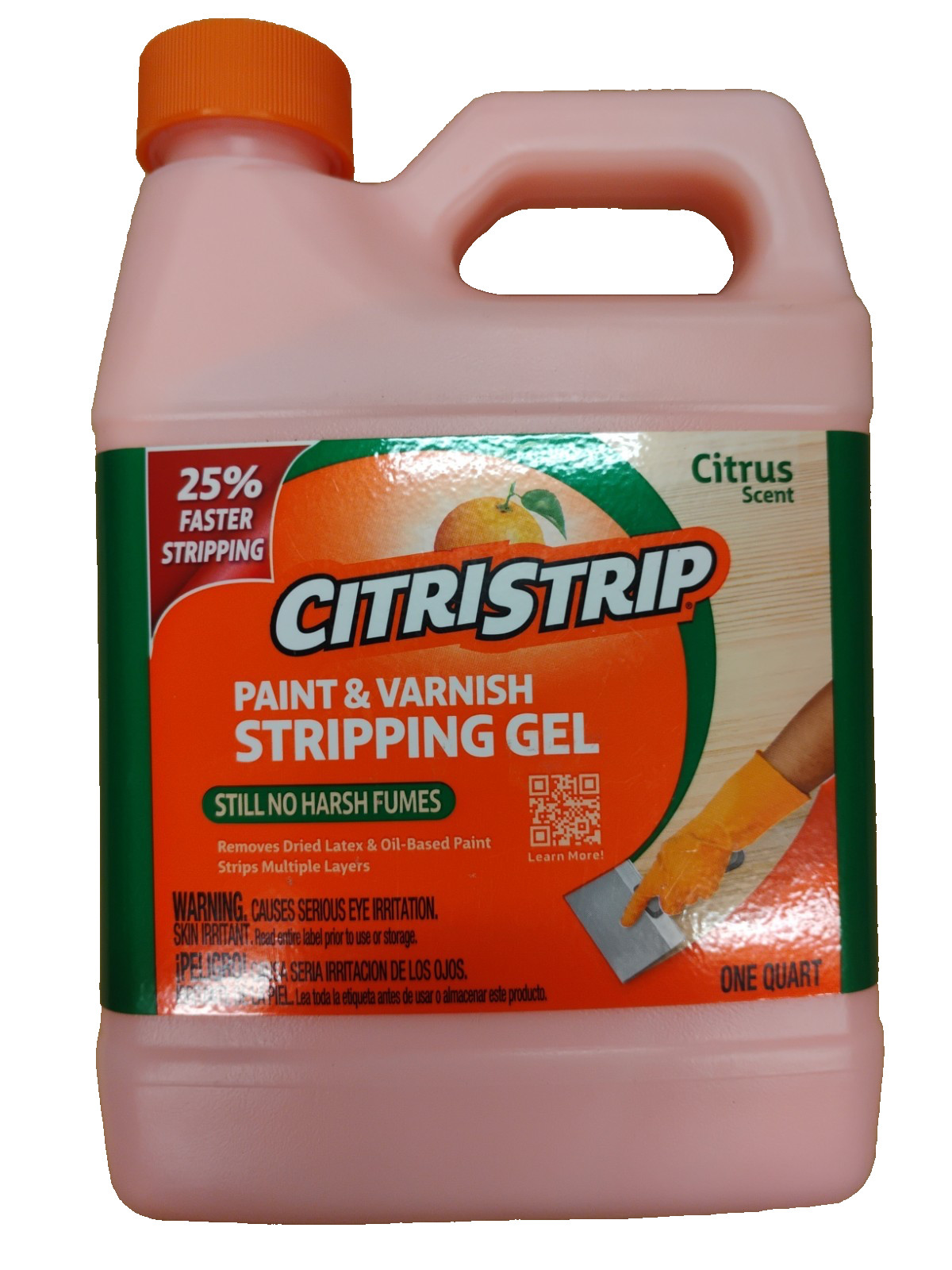 Citristrip Safer Paint & Varnish Stripping Gel – 32 oz (QCSG801) NEW A7
