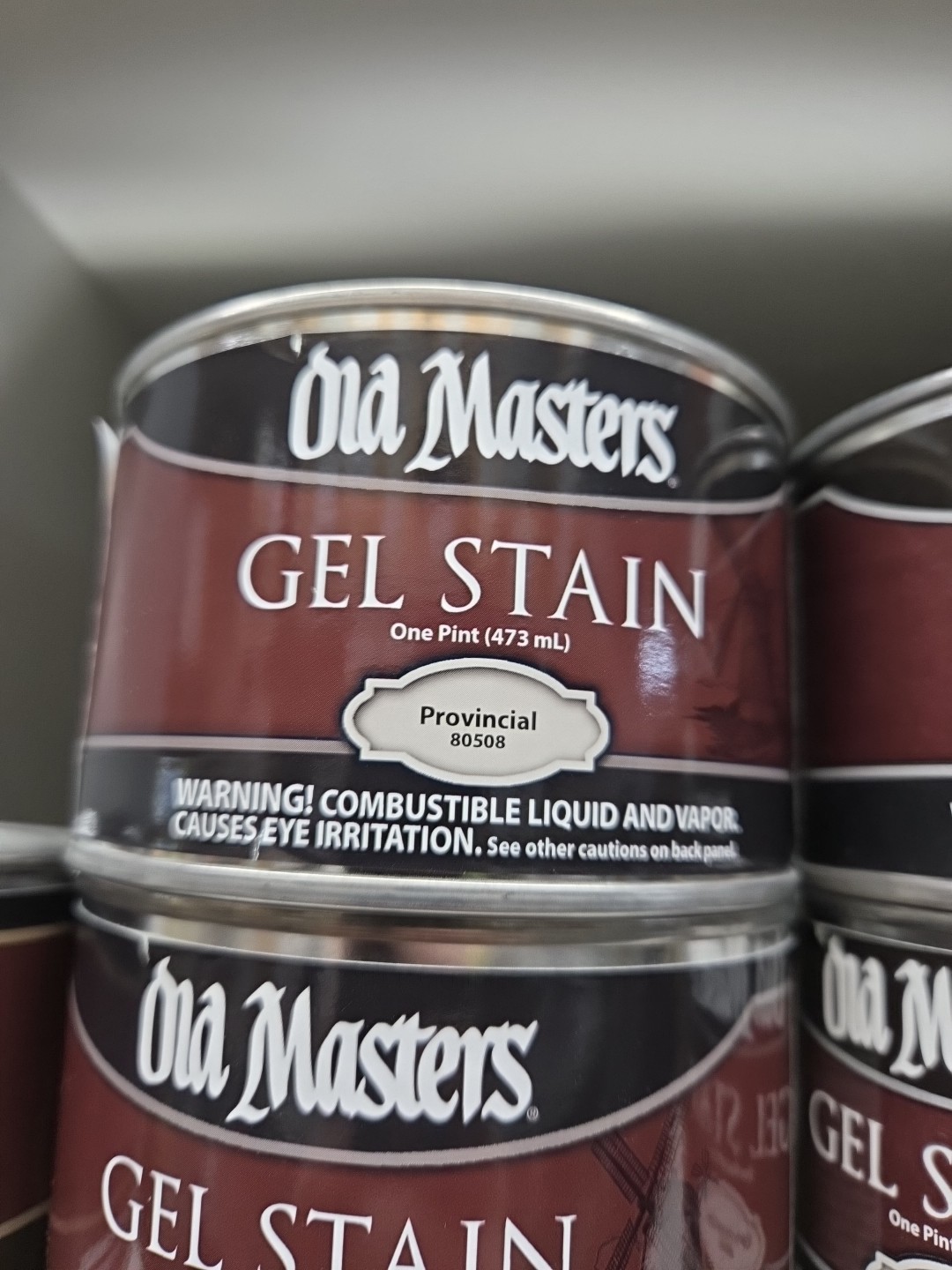 Old Masters Gel Stain Pint, 80508 Provincial