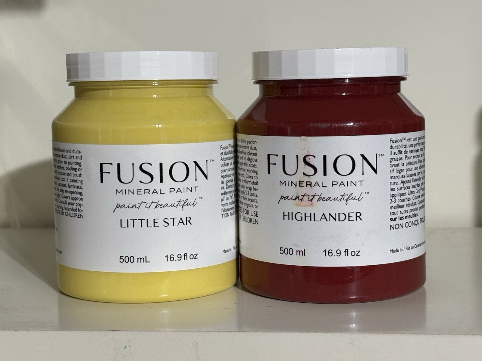 Fusion Mineral Paint Pints 2 Pack