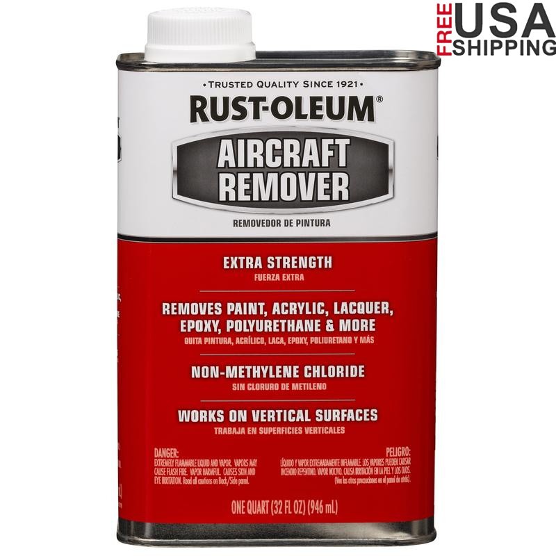 Automotive Aircraft Remover Quart Fast Acting Stripper Metal Surfaces 323172 New