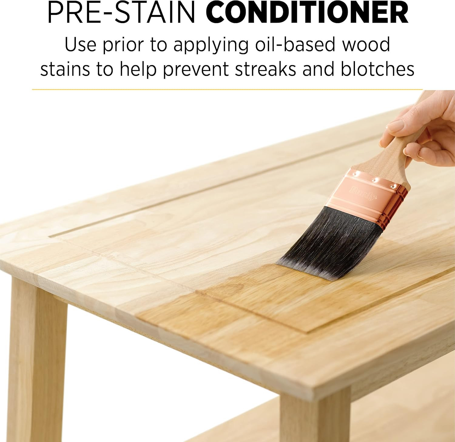 61500444 Pre-Stain Wood Conditioner, Clear, 1 Quart