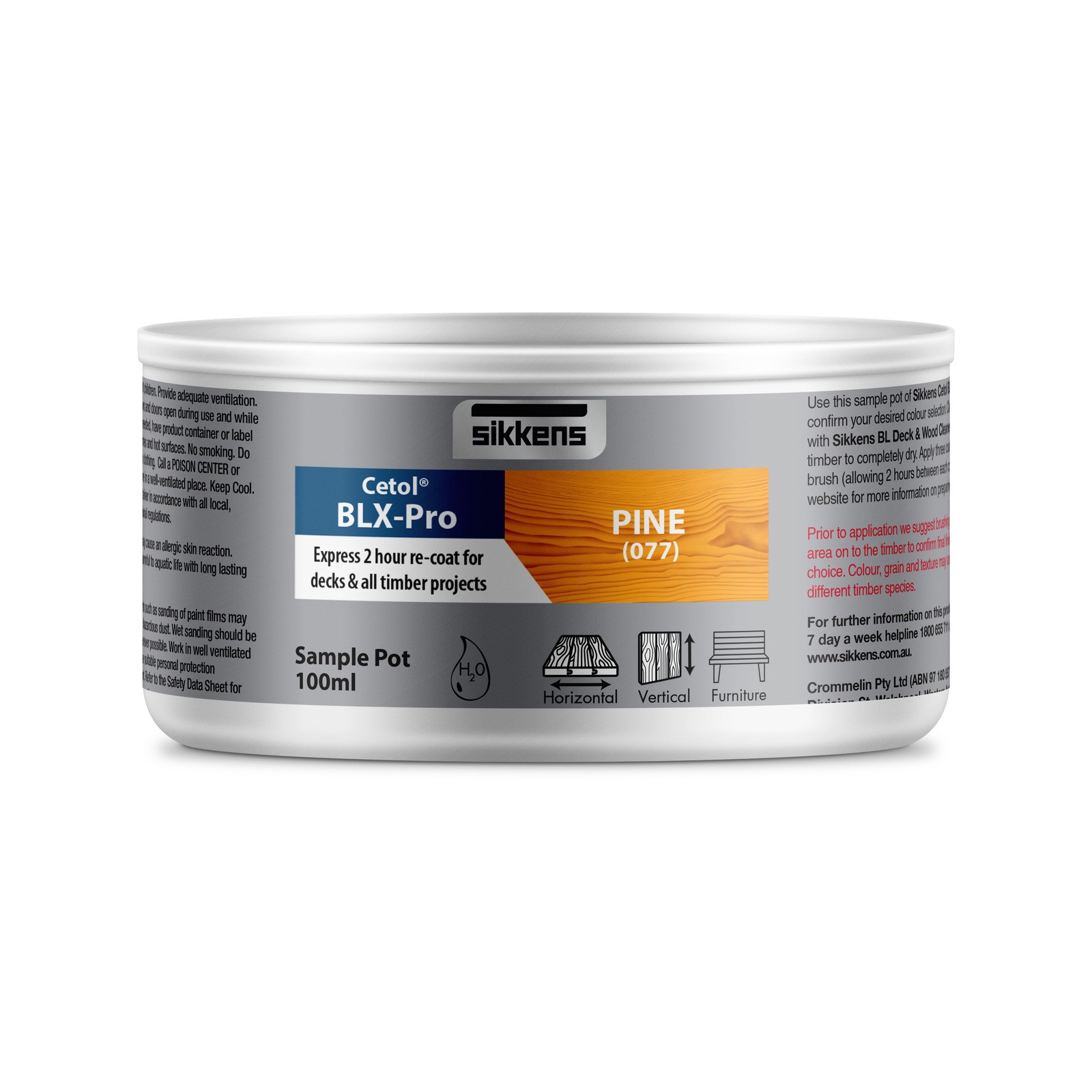 Sikkens 100ml Pine Cetol BLX-Pro Timber Stain – 100ml