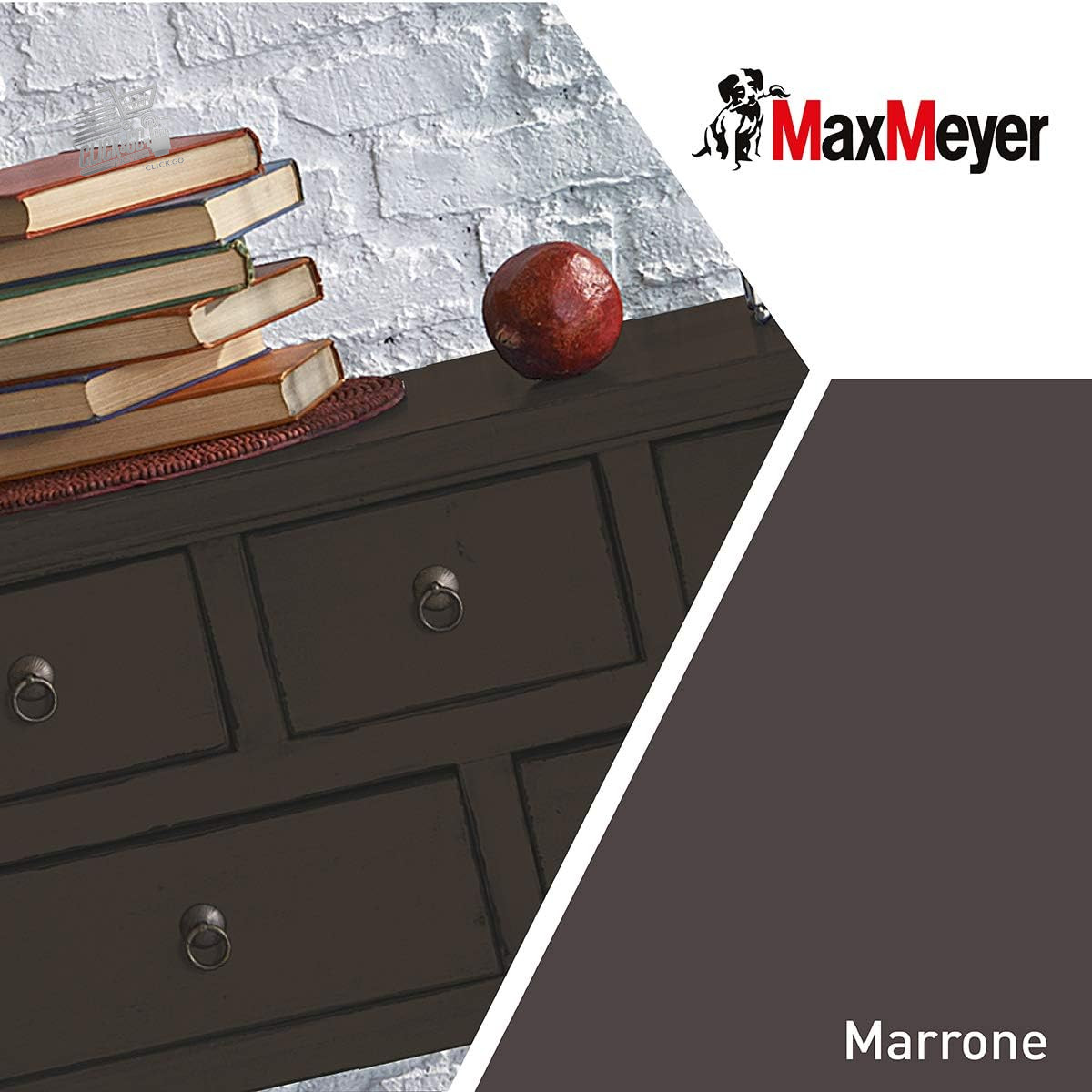 Maxmeyer Polyurethane Wood Iron Glossy Brown Water Enamel 0.75L