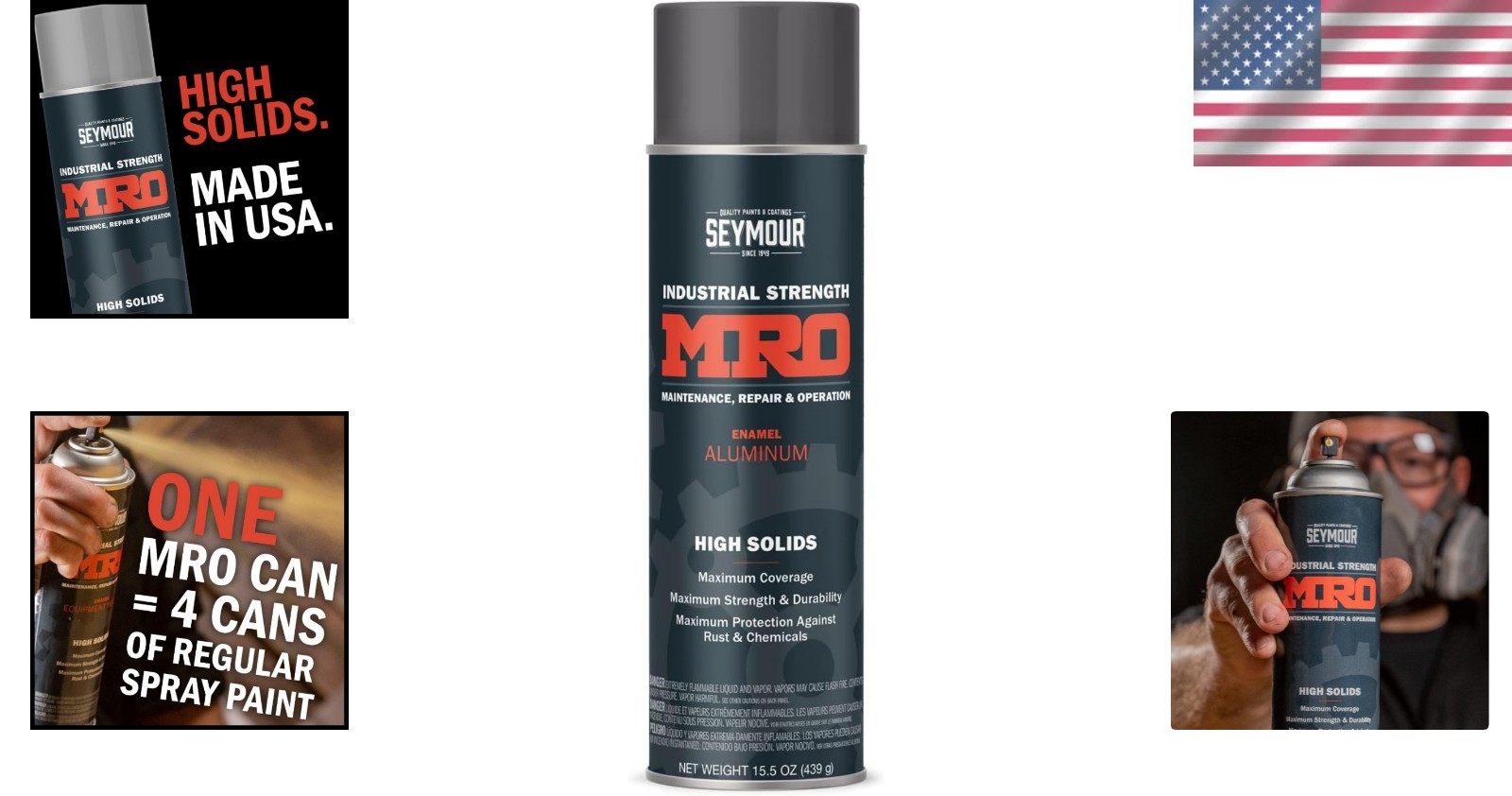 High-Performance Aluminum Spray Paint – 15.5 Oz Waterproof & VOC Compliant