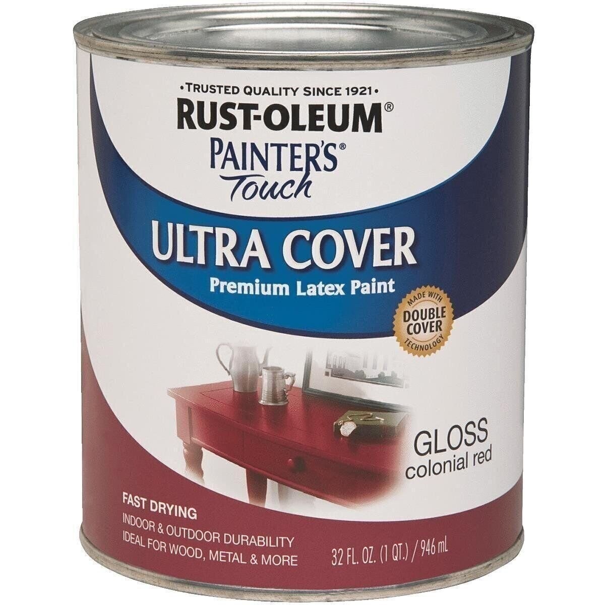 RustOleum Colonial Red Latex Paint