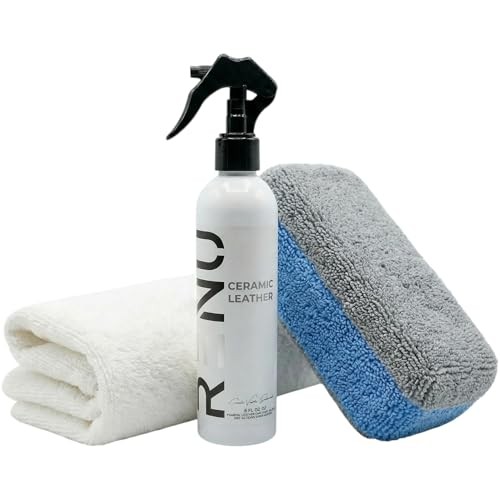 Ceramic Leather & Interior Coating Kit – Protect Car Seats, Vinyl, Plastics &