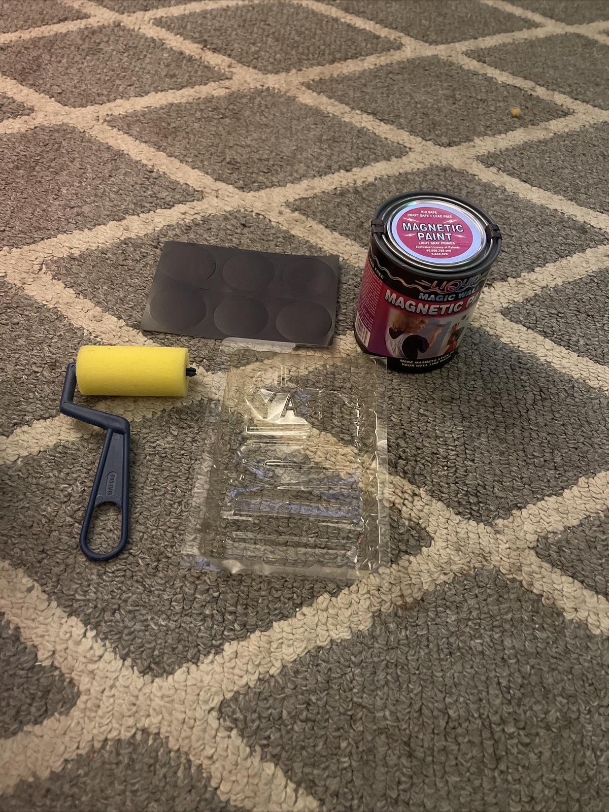 NEW – 1 Quart – LIQUID MAGIC WALL KLING Magnetic Magnet Paint
