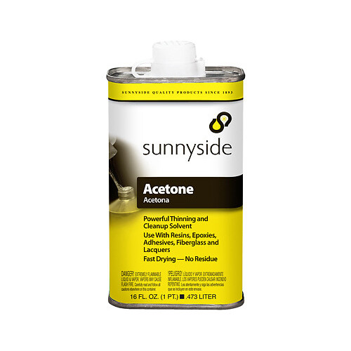 Sunnyside 84016 Acetone, 1-Pt. – Quantity 12