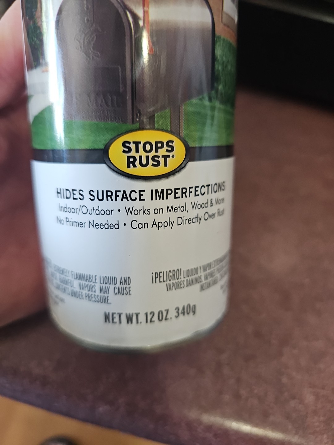 Rust-oleum Hammered Deep Green 7211 Spray Paint Can Unused Discontinued