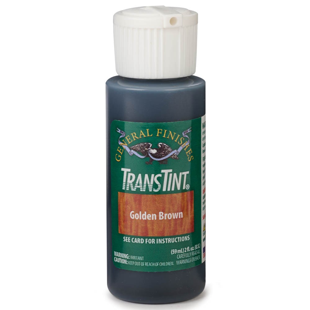 General Finishes – Wood Dye Stain – Alcohol/Water Soluble – 6002 – Golden Brown