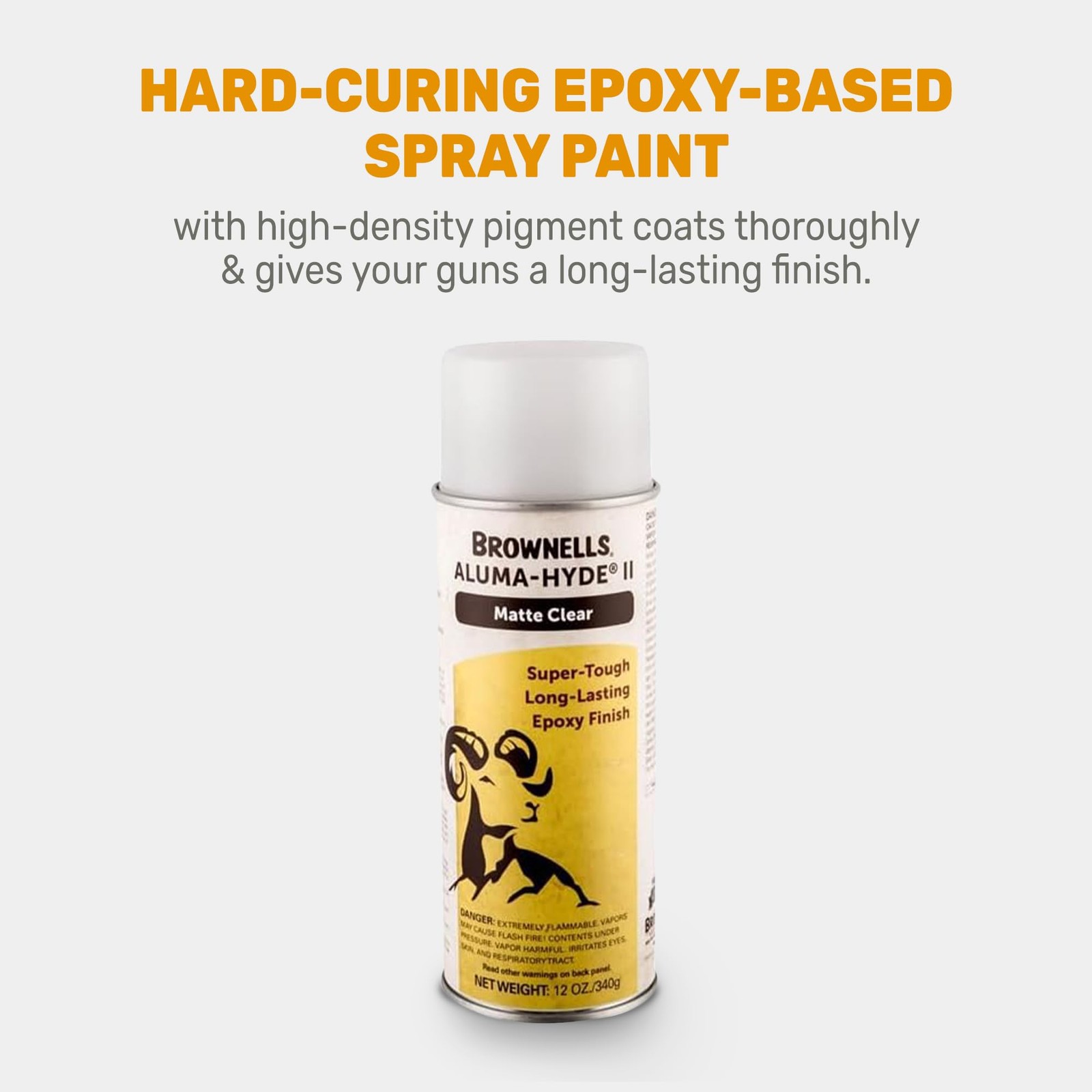 Alumahyde Ii Epoxy Based Firearm Finish Spray Coating Protection Paint Aerosol C