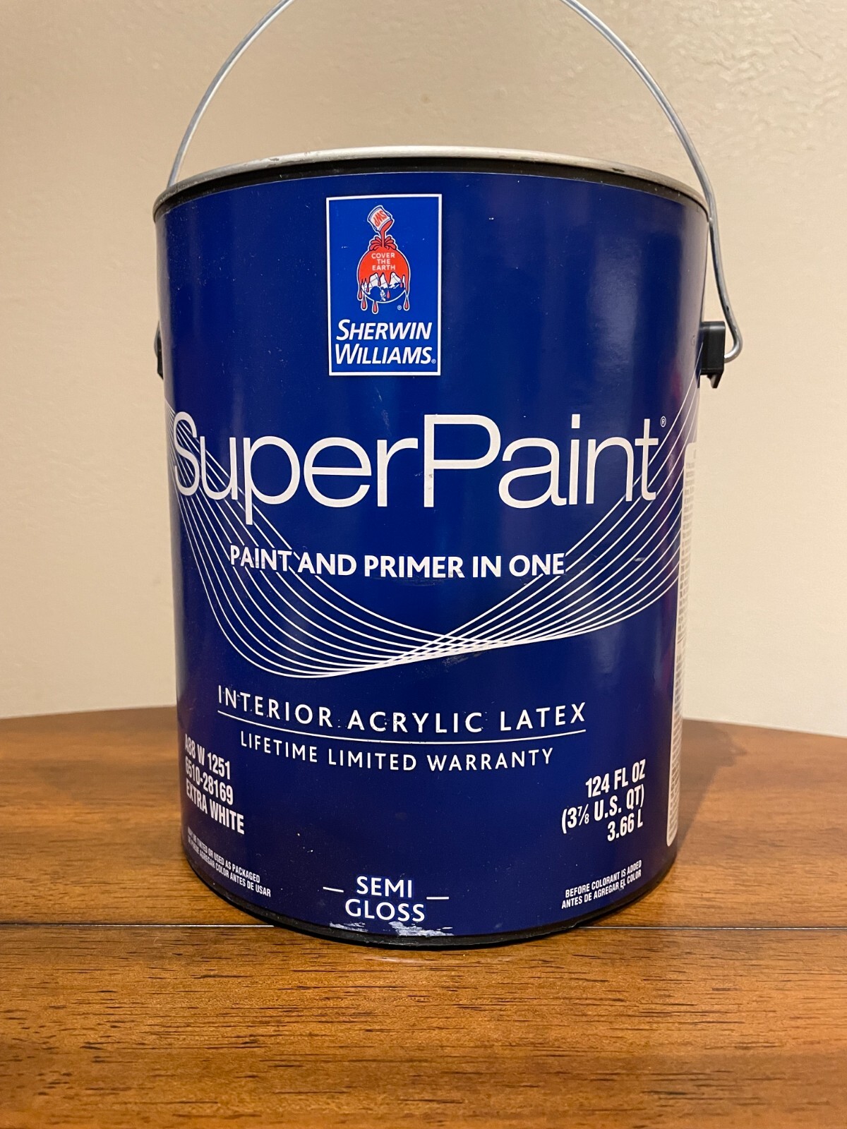 Sherwin Williams SuperPaint Interior Acrylic Latex – Shell White SW8917 (1 Gal)