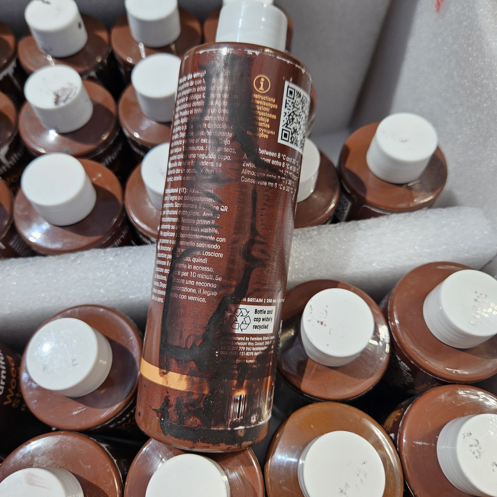 46 Bottles Rosewood Furniture Clinic Wood Stain Indoor & Outdoor (8.5oz)