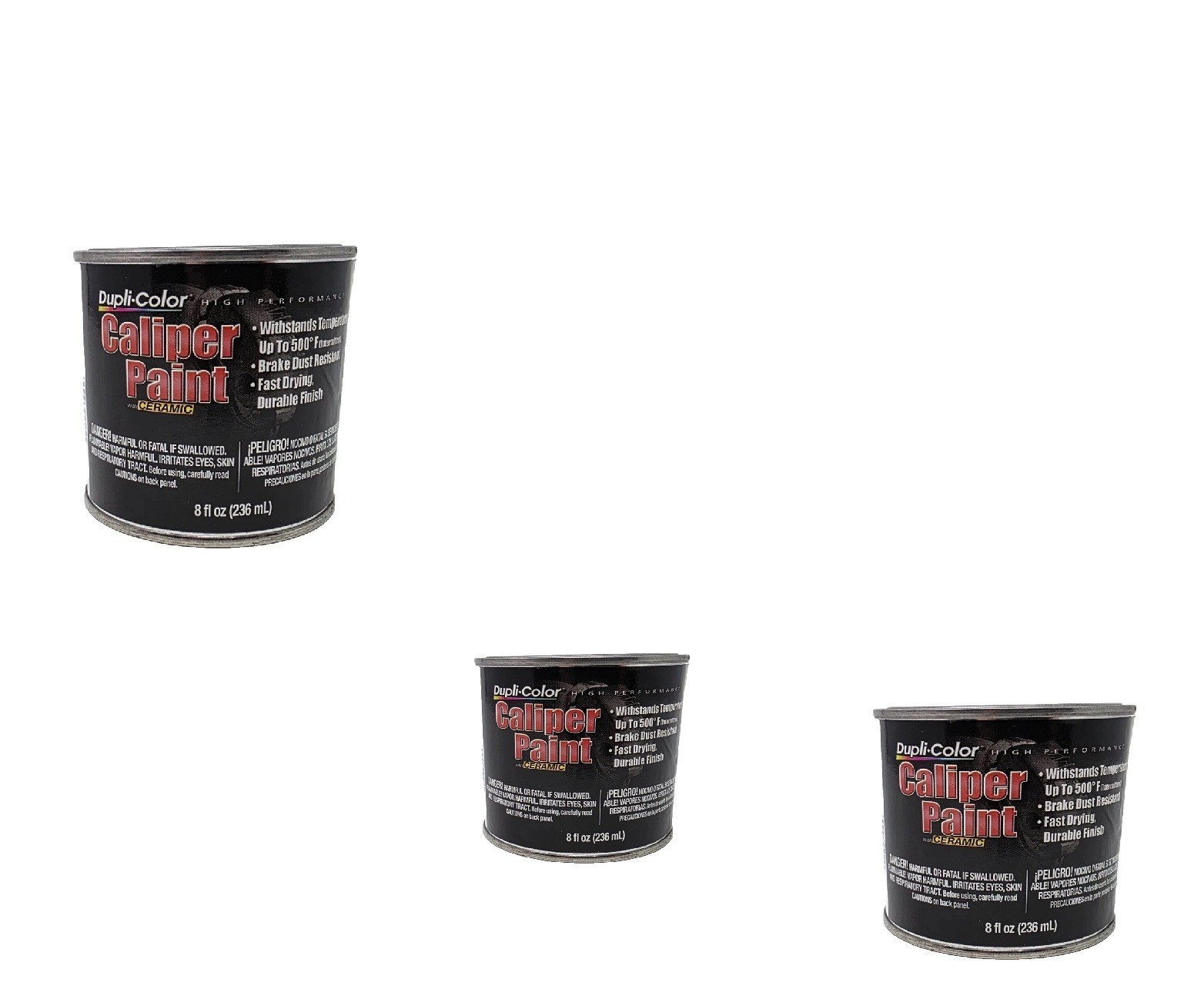 NEW Dupli-Color High Performance Gloss Red Caliper Paint with Ceramic 8oz