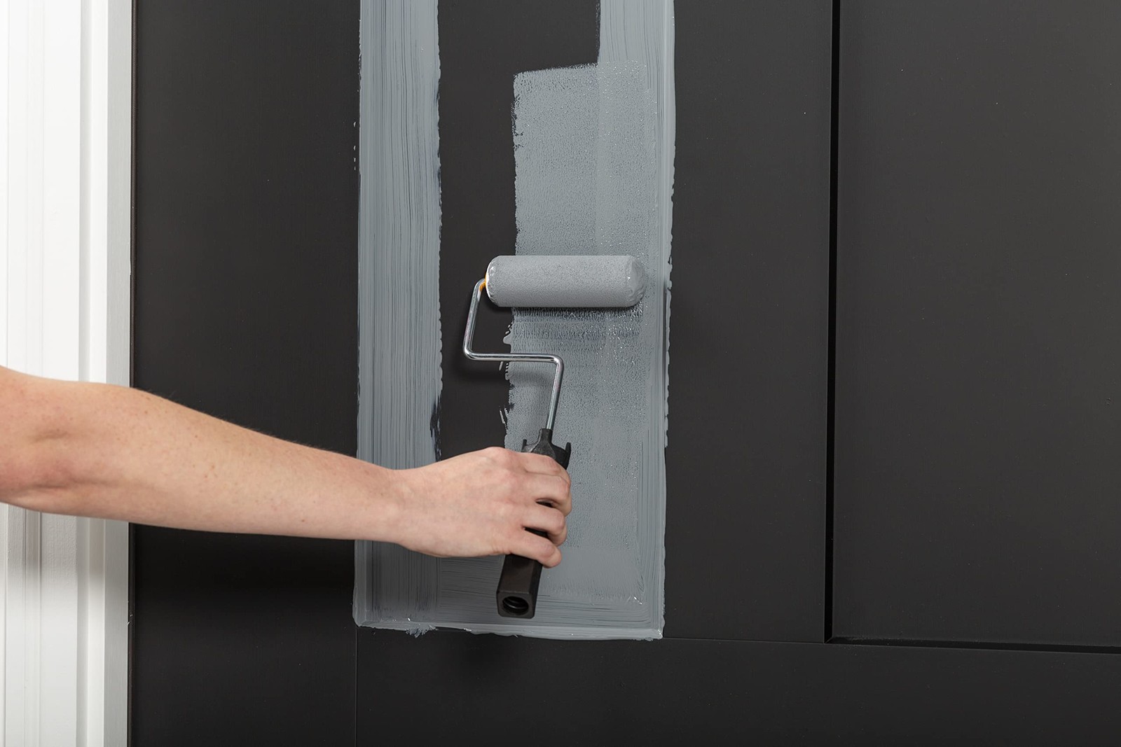 Rust Oleum Satin Alpine Gray Door And Trim Paint 32 Fl Oz Water Based Fast Dr…