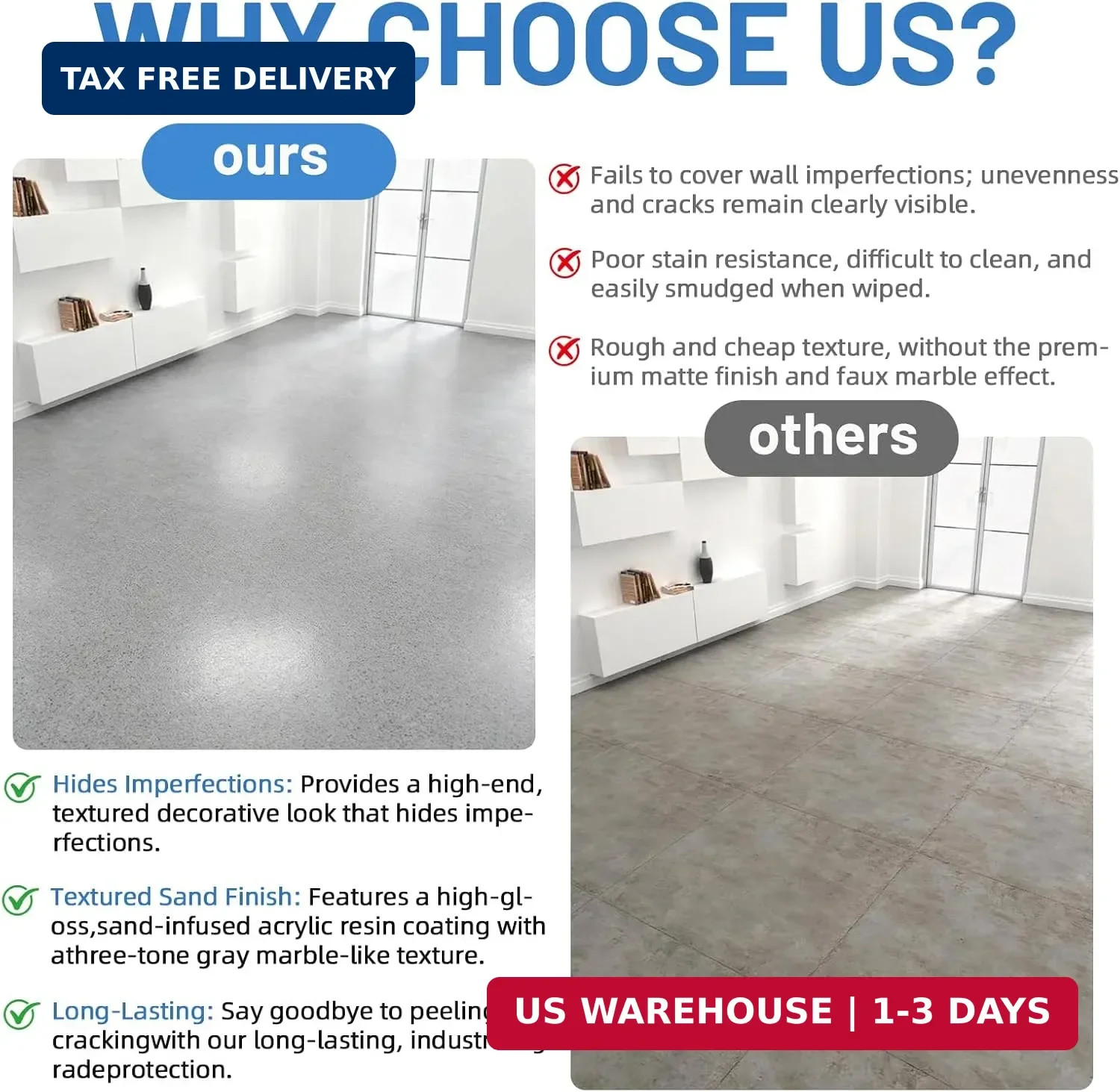 Epoxy Colored Sand Floor Paint, Epoxy Floor Paint For Concrete, High-Gloss Self-