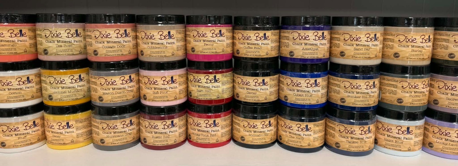 Dixie Belle 16oz Chalk Mineral Paint DIY Multiple Colors