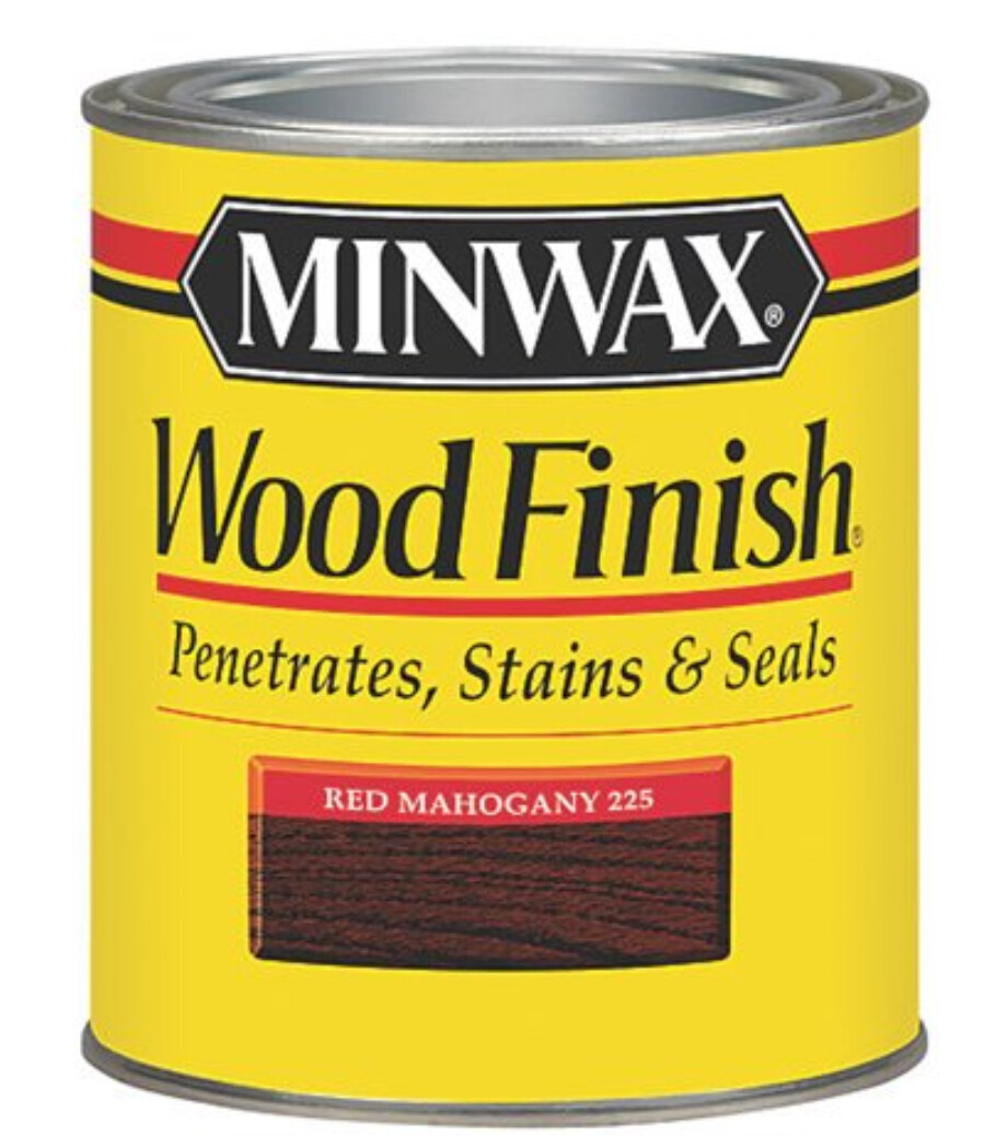 Minwax Wood Finish Penetrating Stain, Red Mahogany, Half-Pint