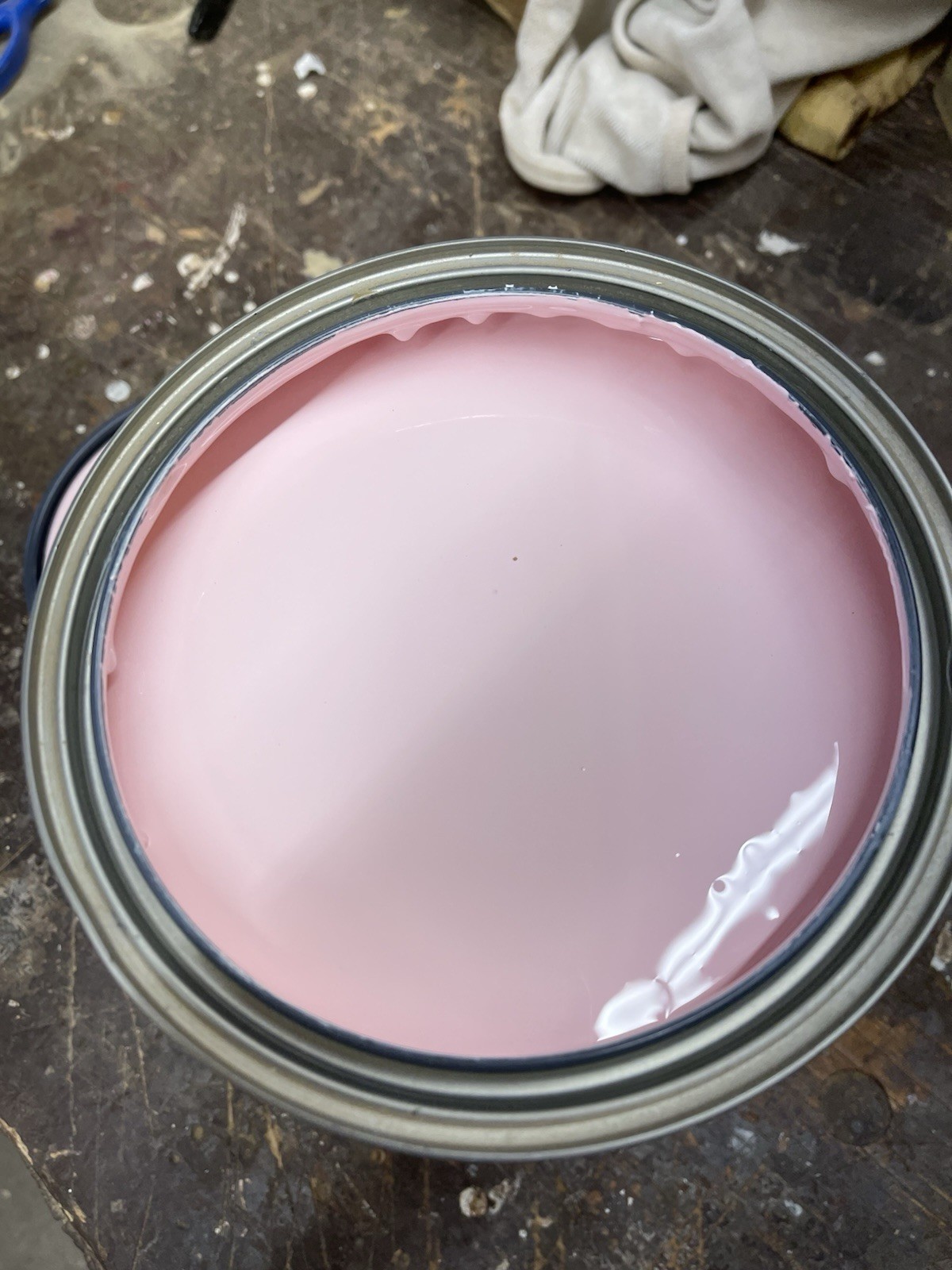 1 Gallon Sherwin Williams Cashmere Interior Low Lustre/ Light Pink