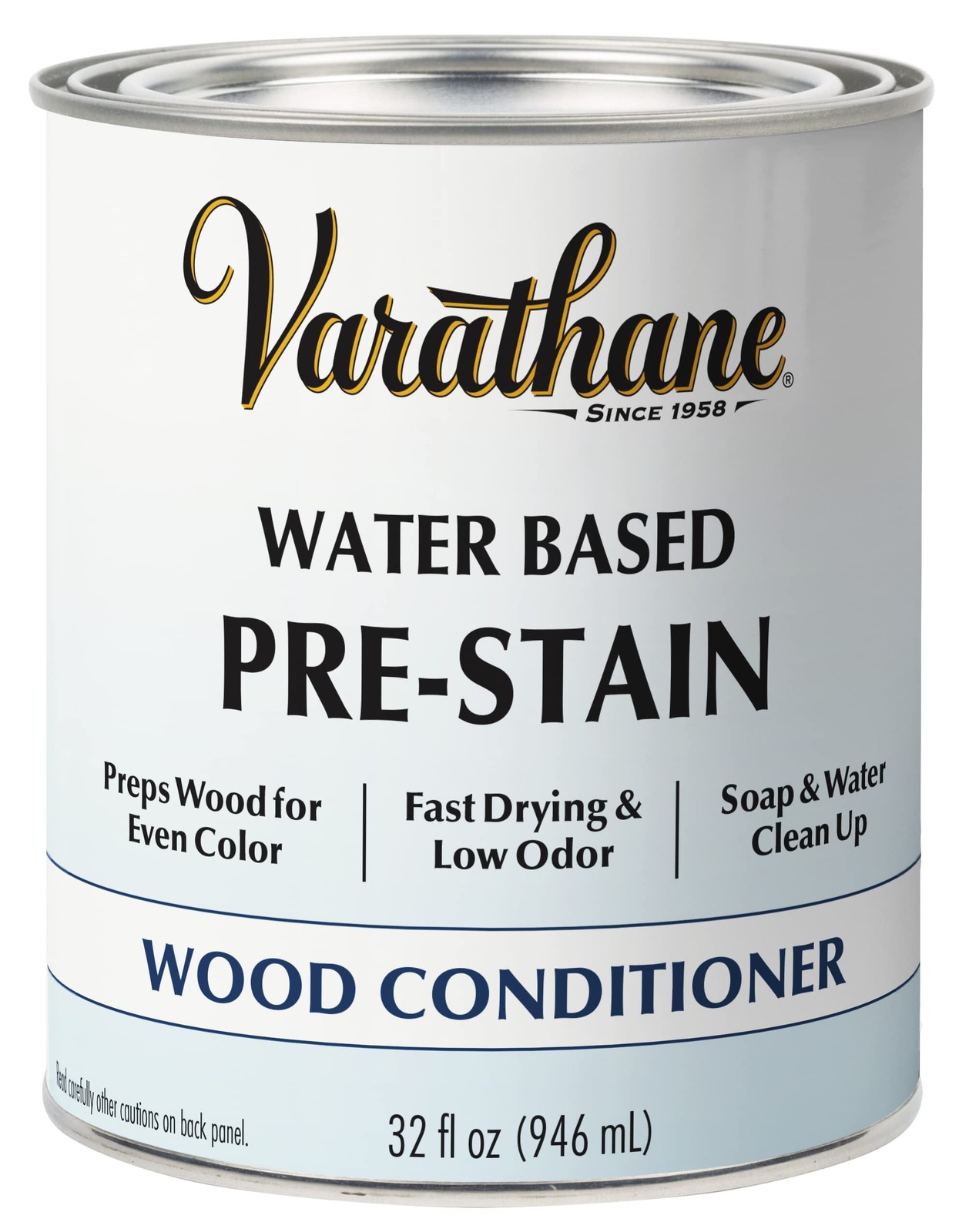 Varathane Water Based Pre Stain Wood Conditioner Quart For Even Color Finish